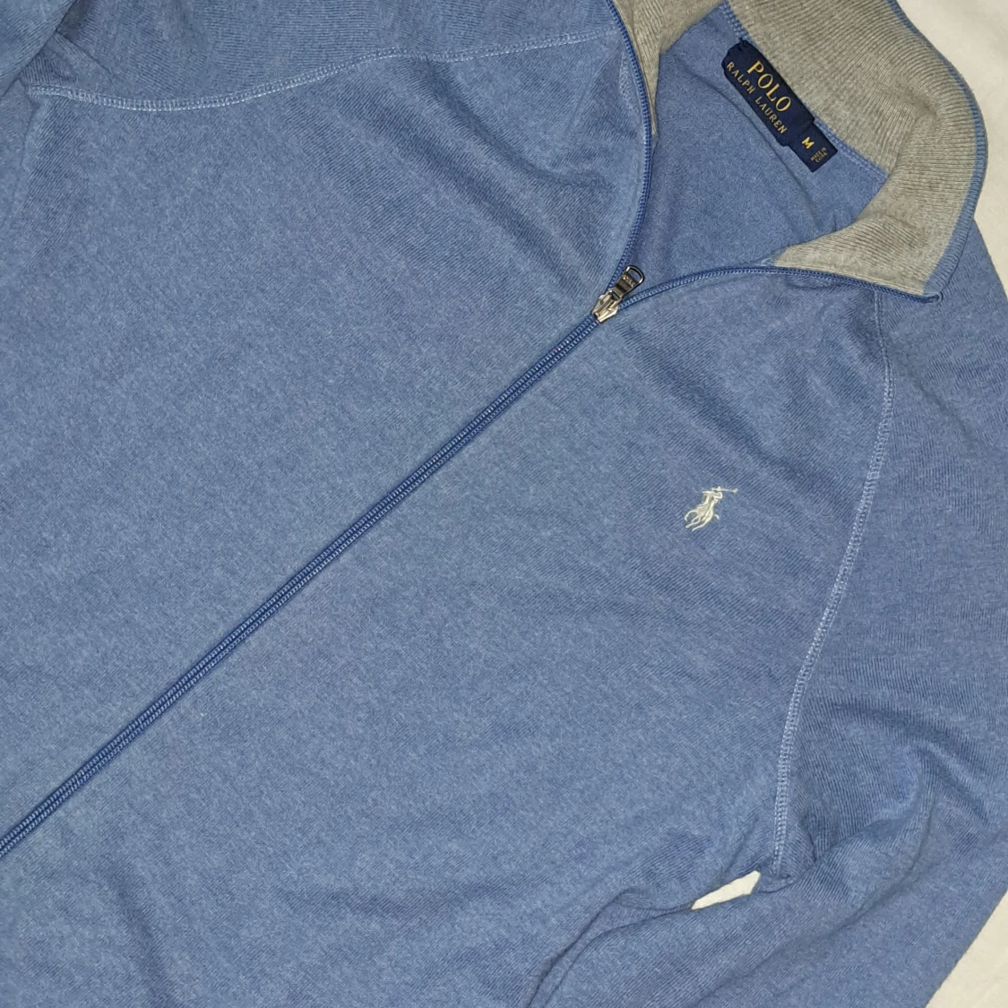 Blå ziptröja från Polo Ralph Lauren - 1