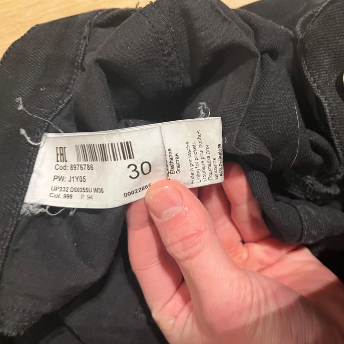 Svarta skinny jeans från Dondup, W30 - 3