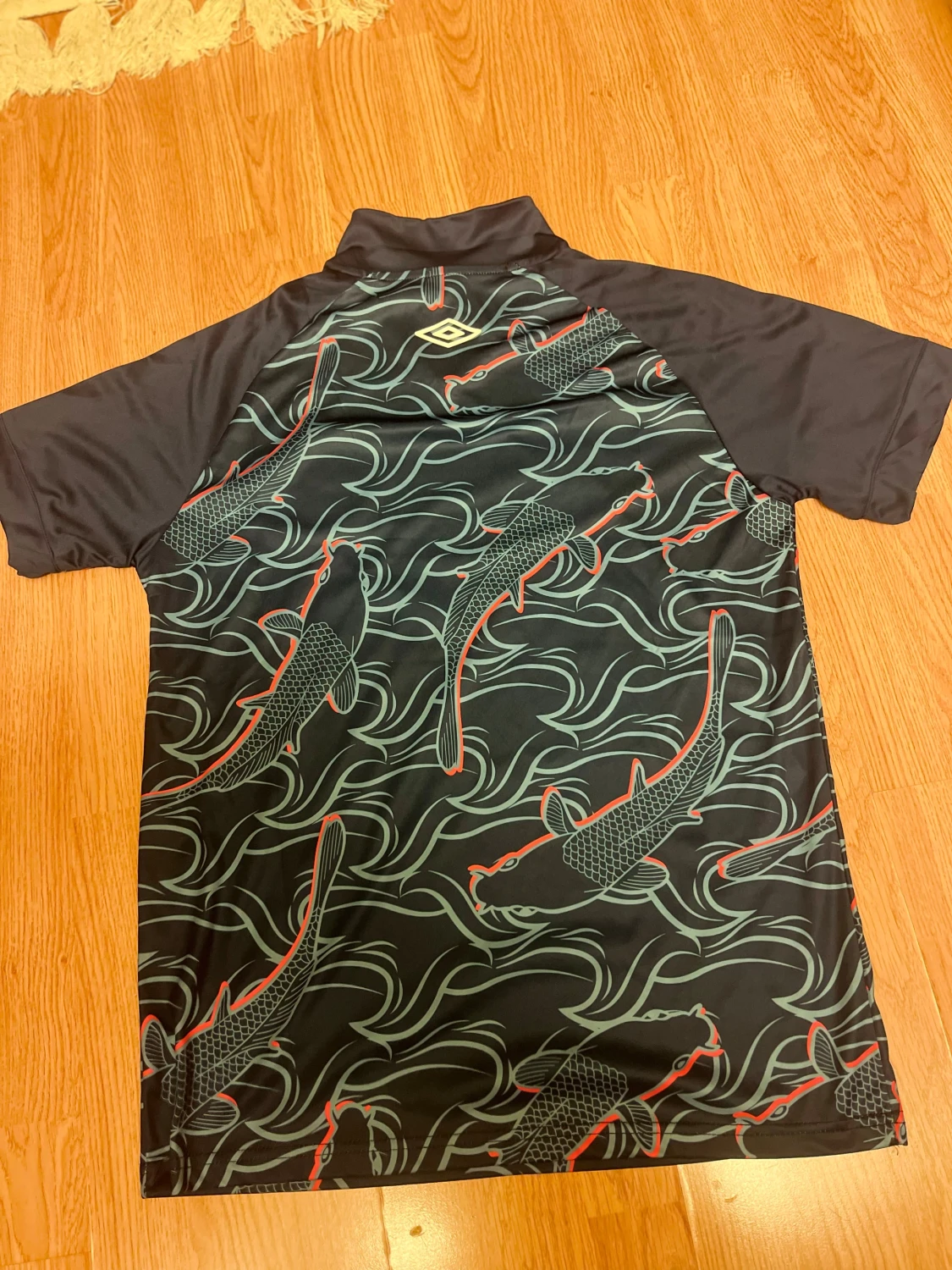 Santos FC x Umbro fiskmönstrad fotbollströja - 1