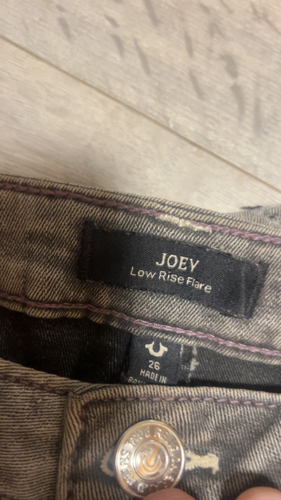 True Religion Joey Low Rise Flare Jeans - 2