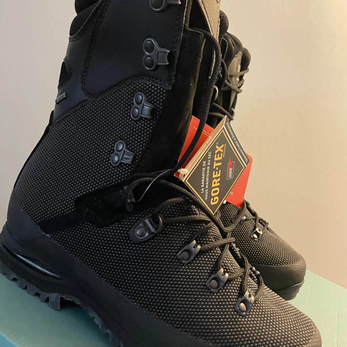 Svarta Haglöfs Gore-Tex kängor strl 42 - 4