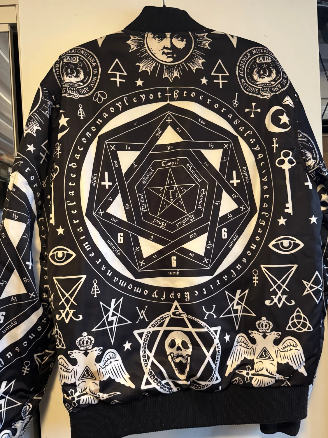 Killstar fodrad bomberjacka vändbar - 3