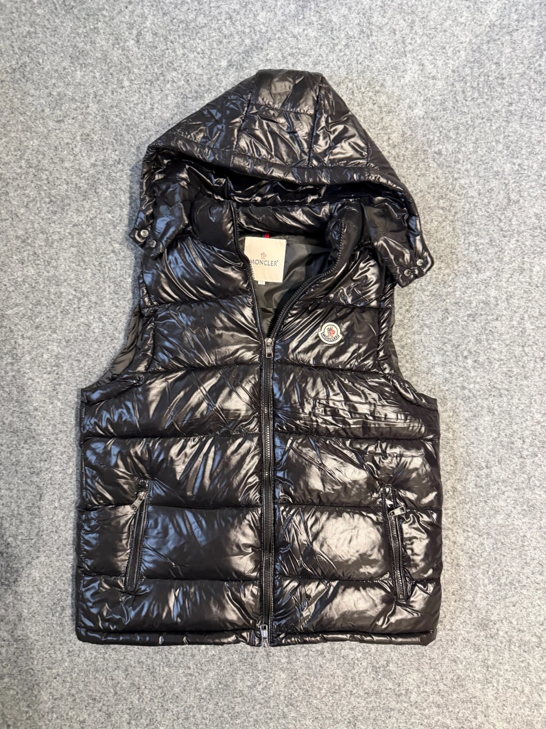 Moncler black vest