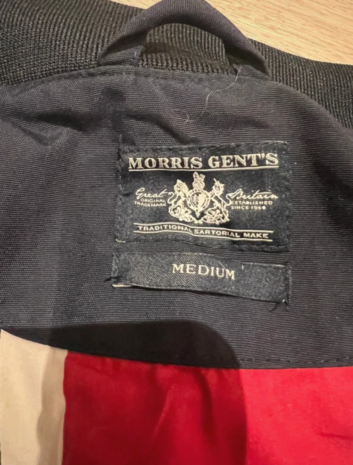 Mörkblå bomberjacka Morris Gents M - 2