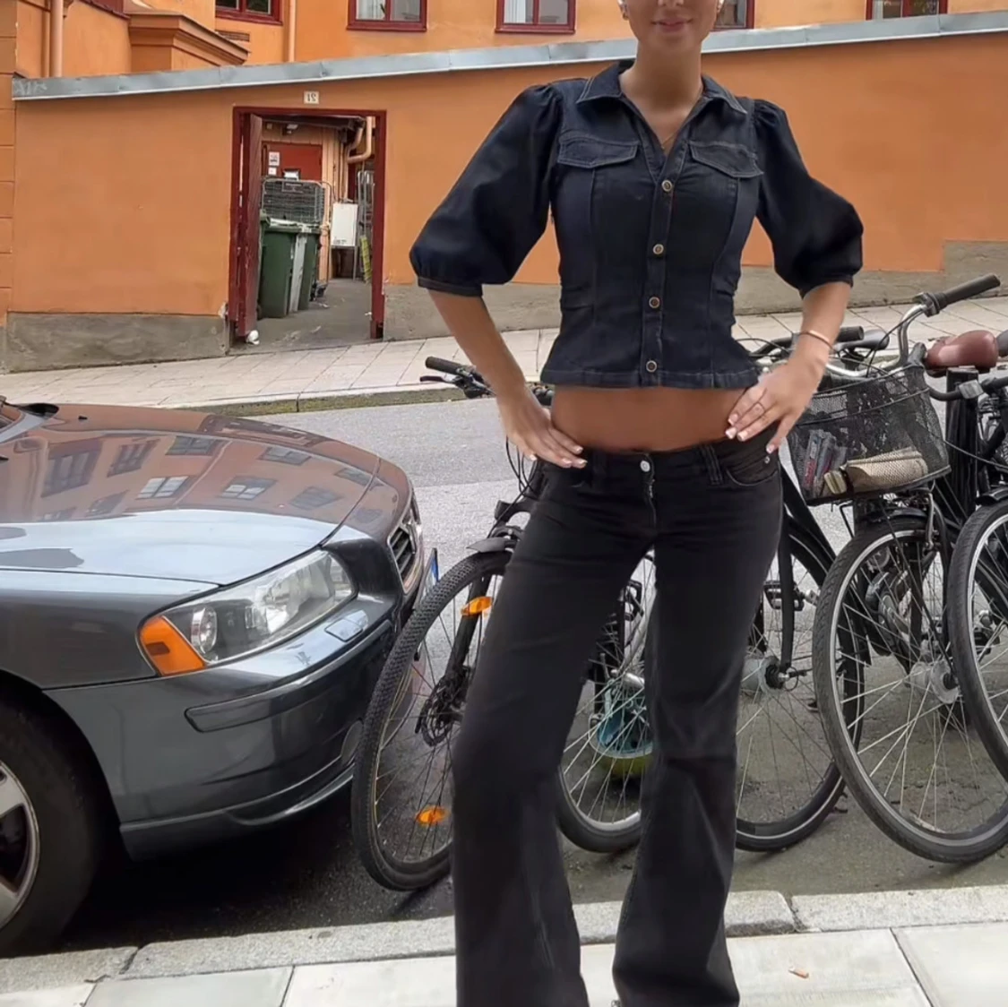 Denimskjorta från Zara