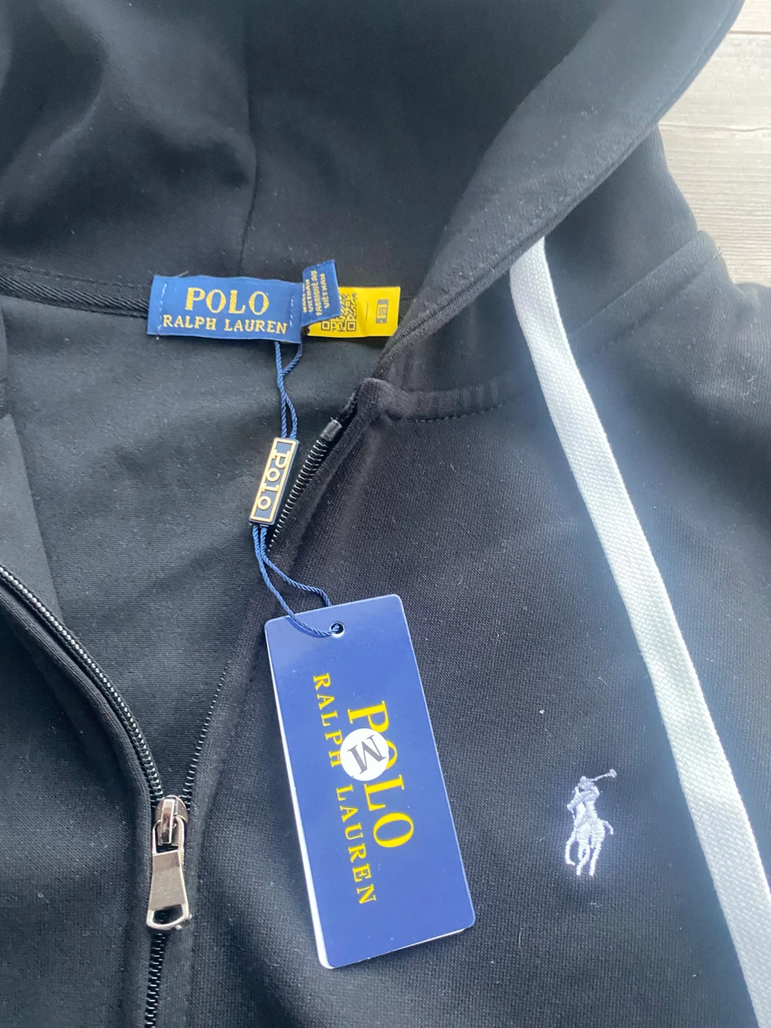Svart hoodie från Polo Ralph Lauren - 3