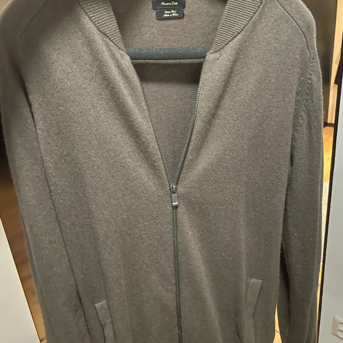 Mörk Grön kofta från Massimo Dutti