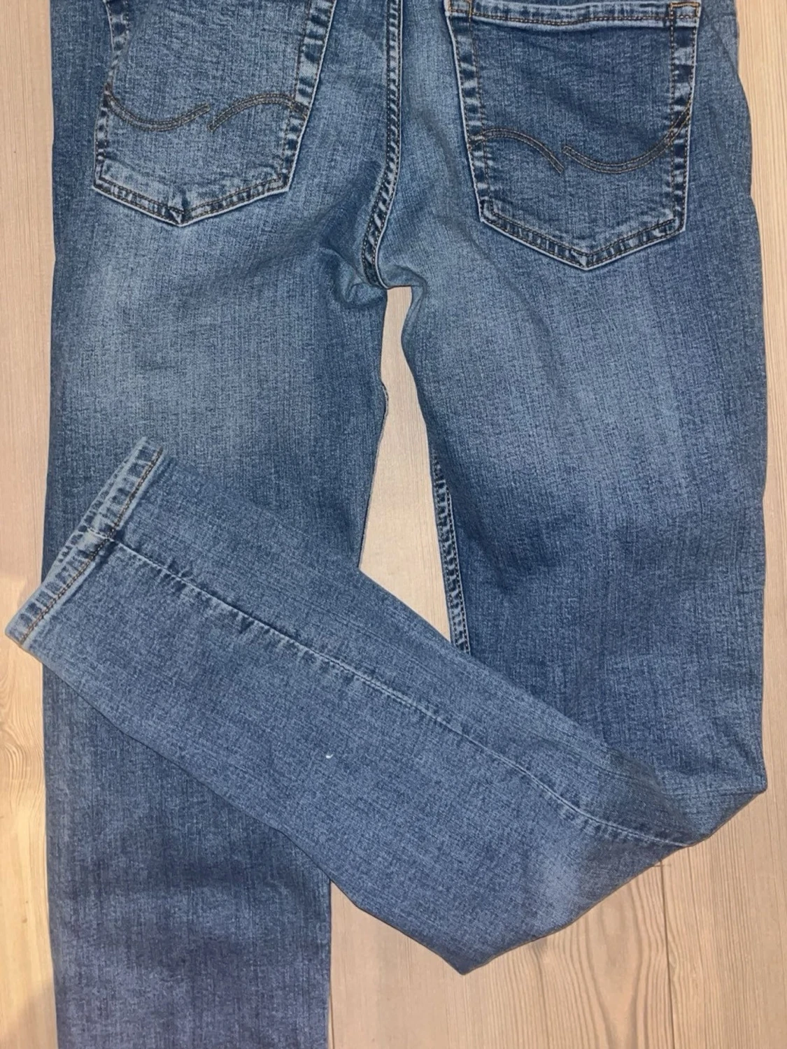 Blå slim fit jeans Jack & Jones - 1