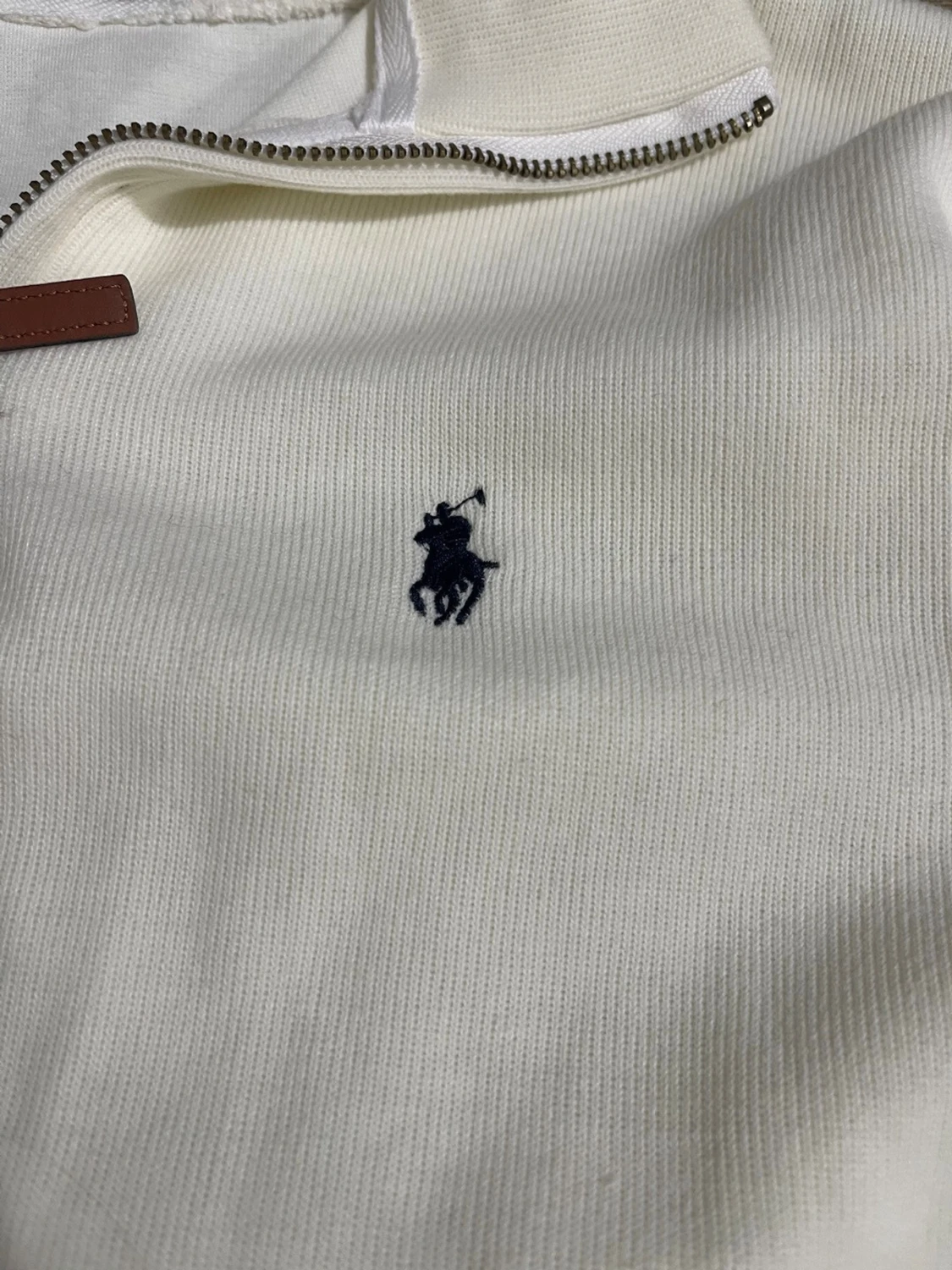 Vit halvzip från Polo Ralph Lauren - 3