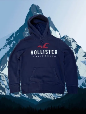 Hollister hoodie S - Säljer en sjukt snygg Hollister som passar S. Den är true to size och bra skick 8,5/10. Bara att höra av dig vid frågor😃  Mått:  Längd: 63 cm  Bred: 49 cm