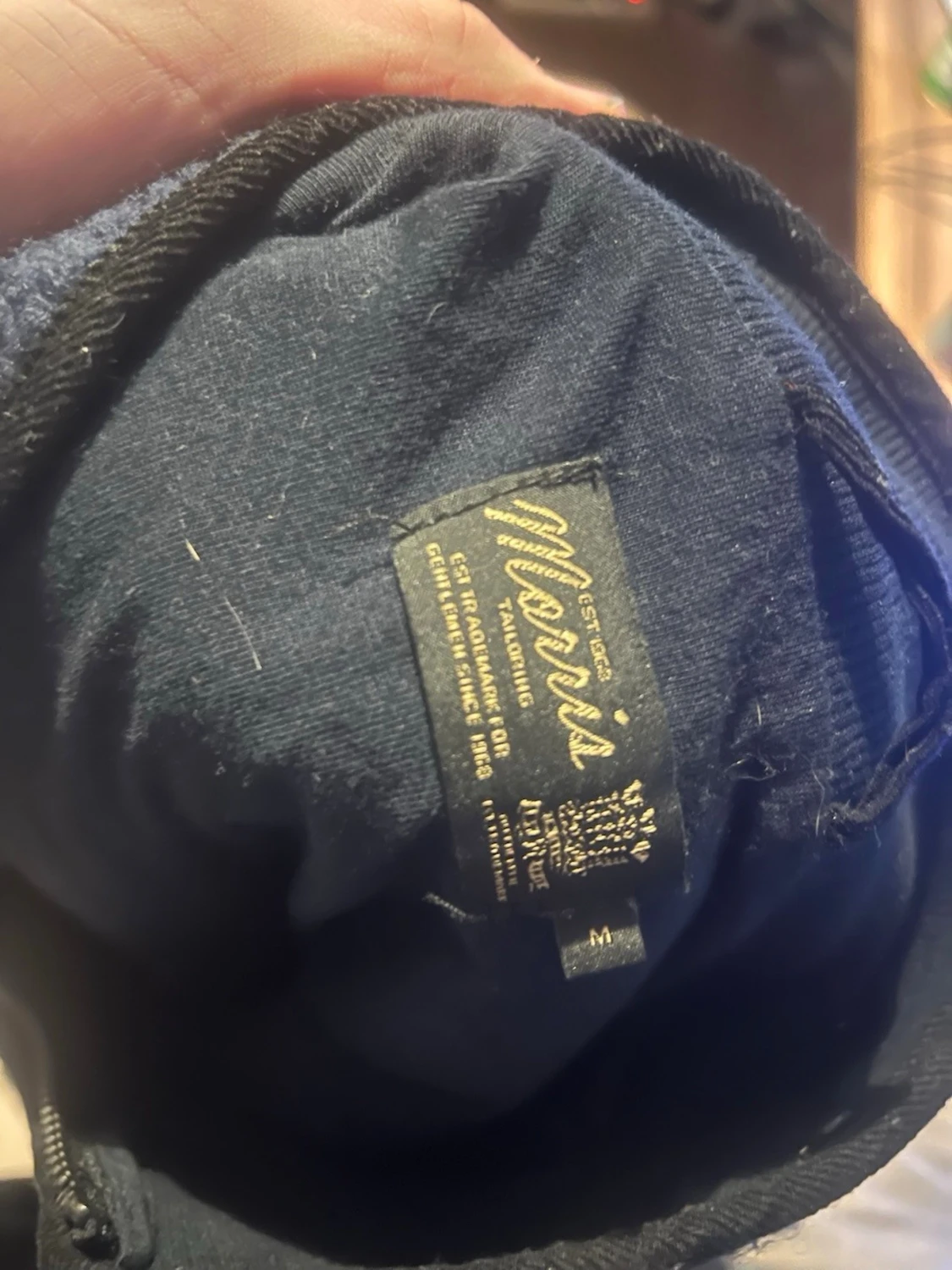 Morris väst blå - 2