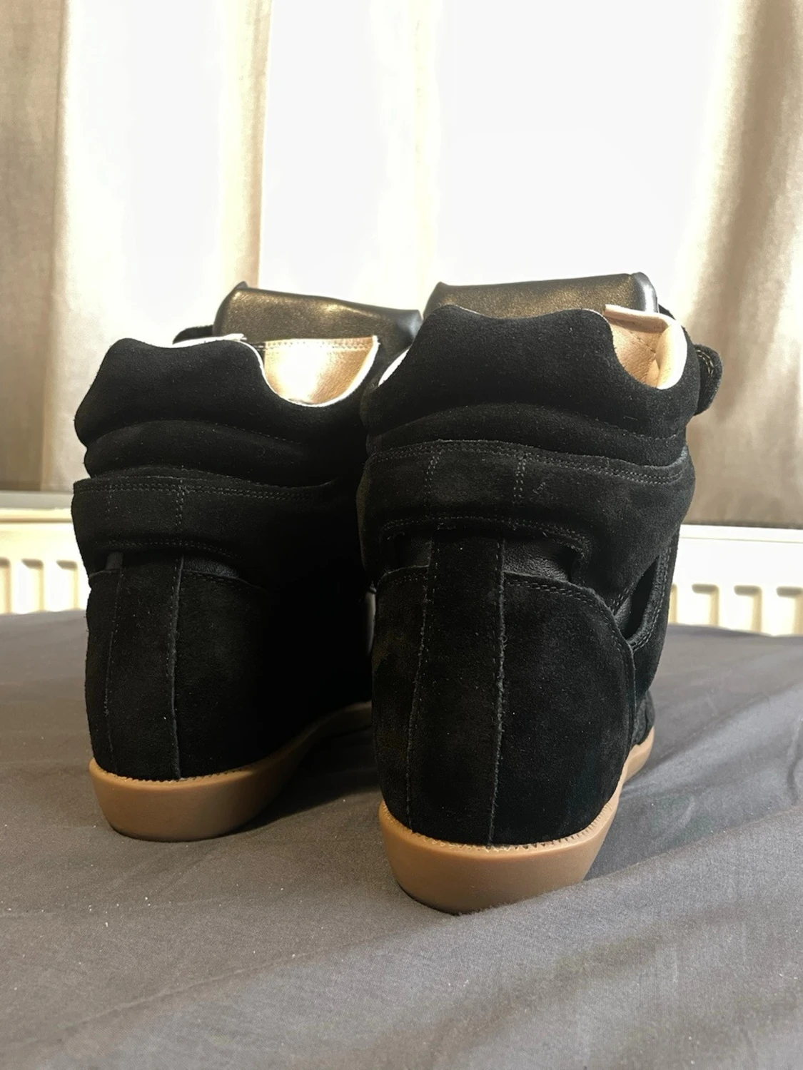 Isabel Marant Svarta high top sneakers - 4