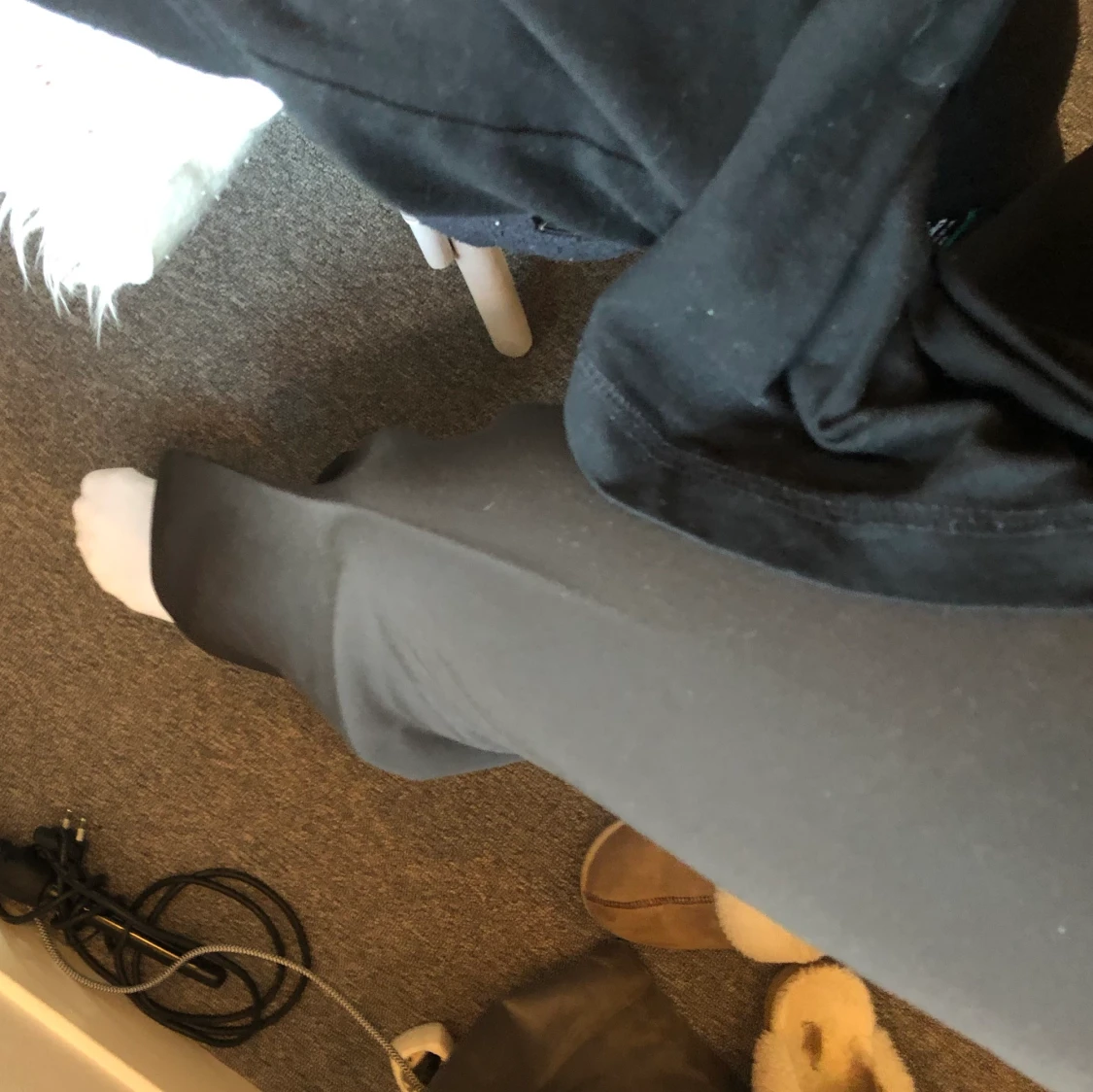 Bruna kostymbyxor - 91