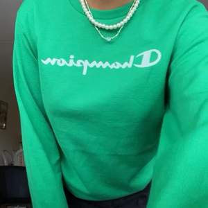 Ljusgrön champion sweatshirt💚