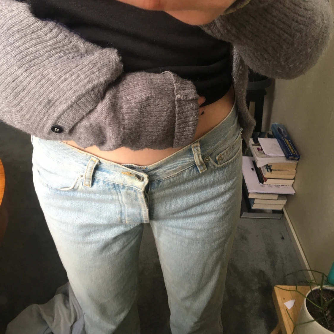 Låg midjade jeans  - 91