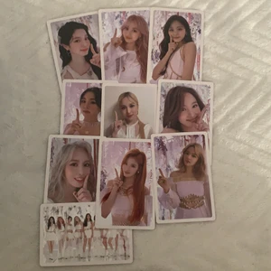 Twice Photocards - Twice more & more photocards. Alla är i jättebra skick och har bara legat i min binder!