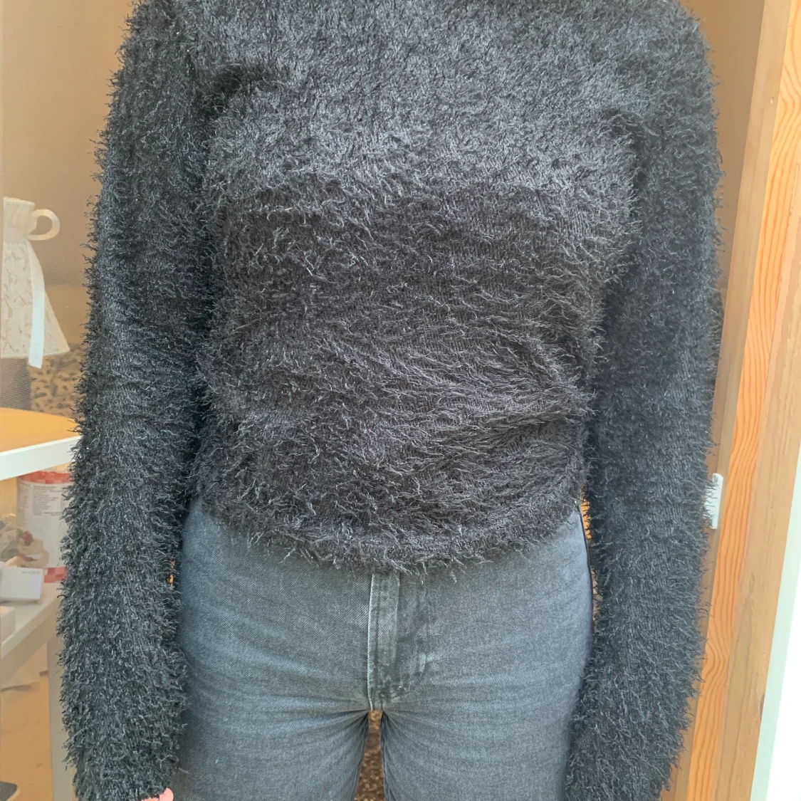 Stickad tröja från Nelly.com 