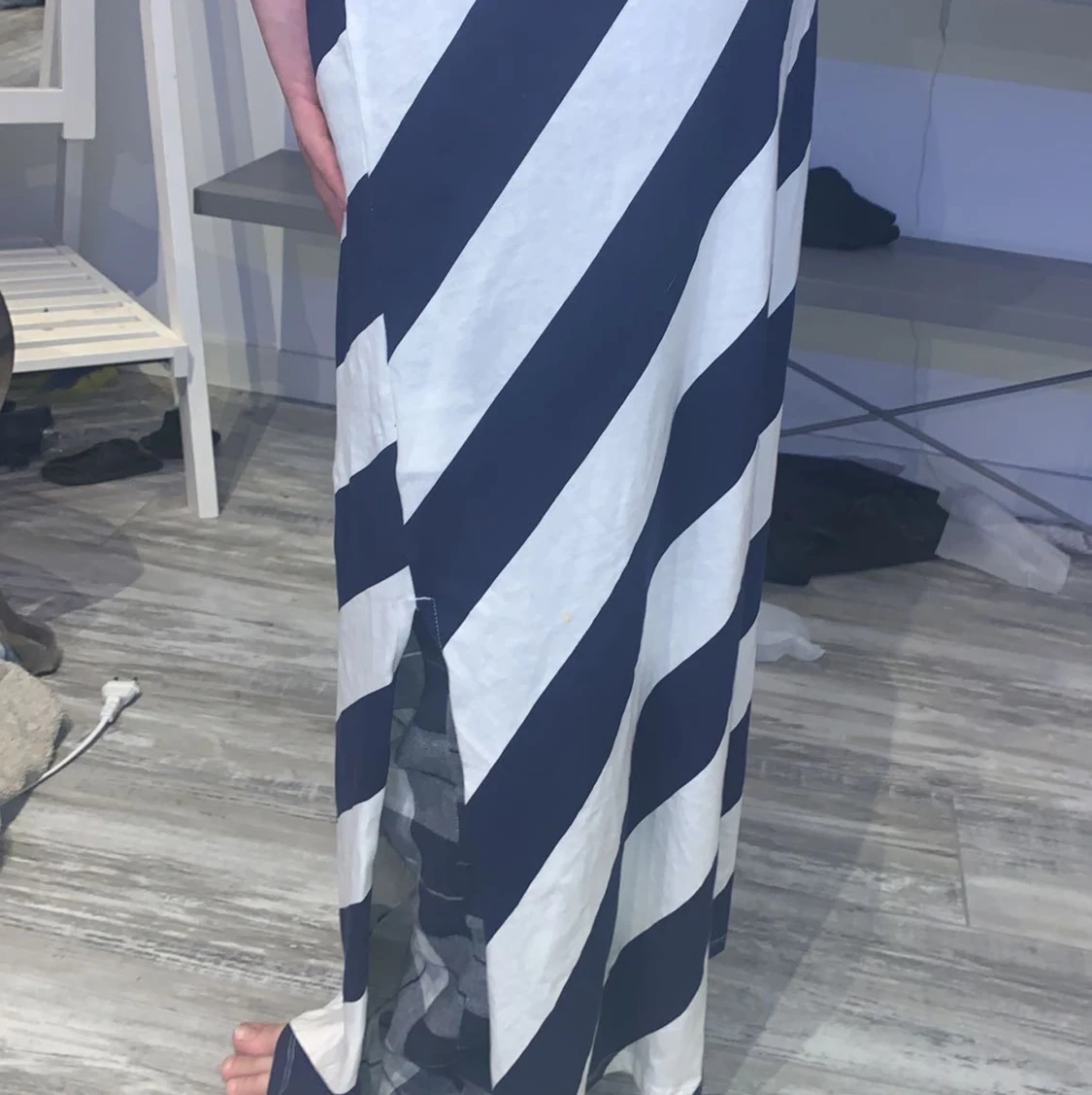 En randig sommar klänning  - 91