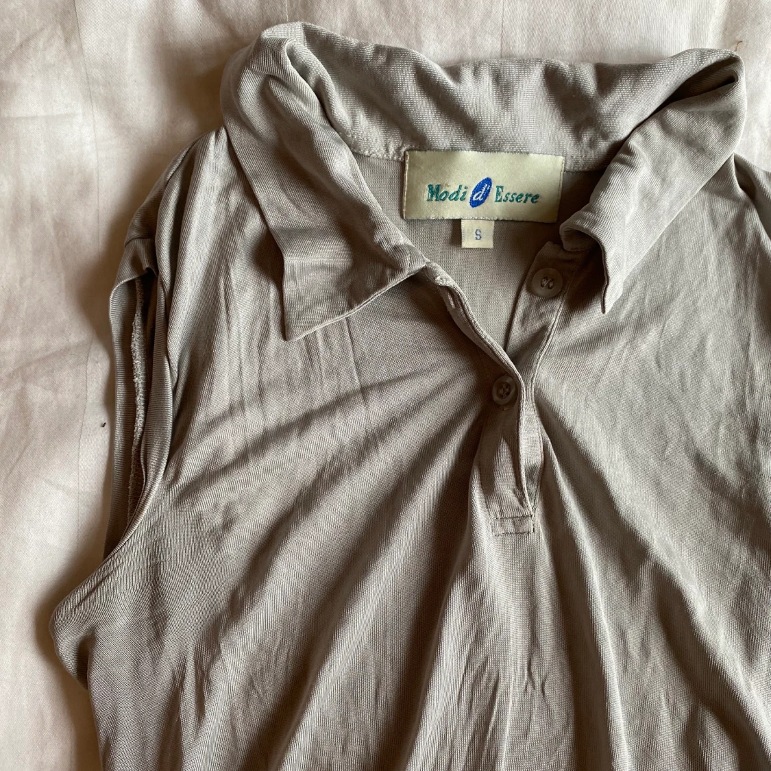 Cool grå linne  - 90