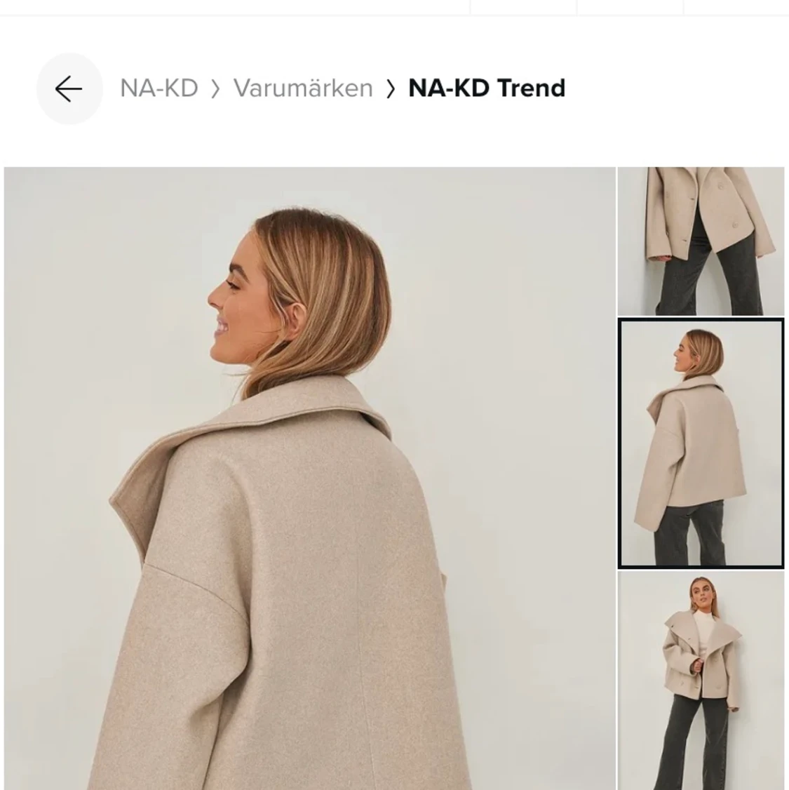 Nakd beige jacka - 90
