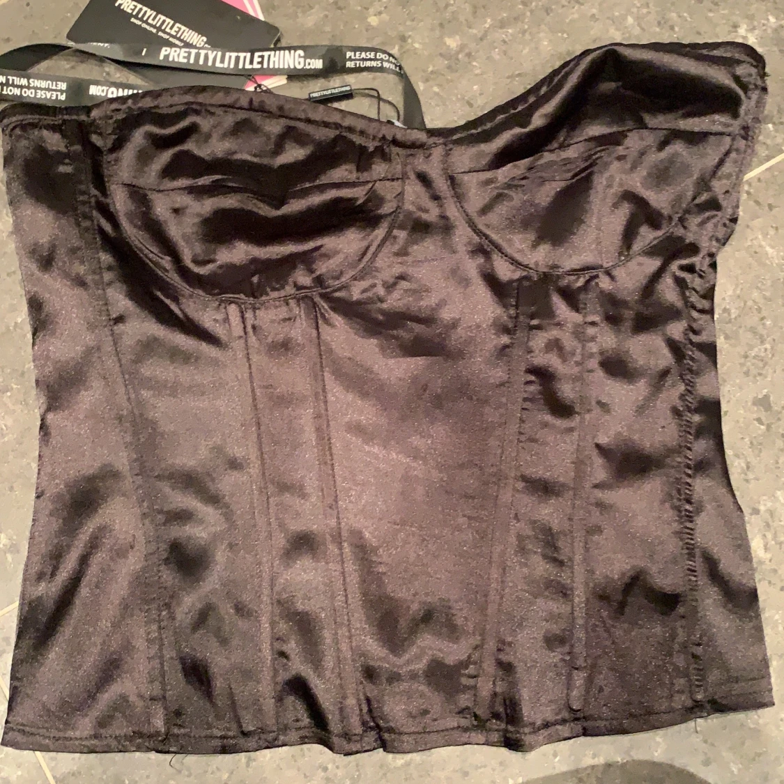 KORSETT BUSTIER TOPP oanvänd  - 91