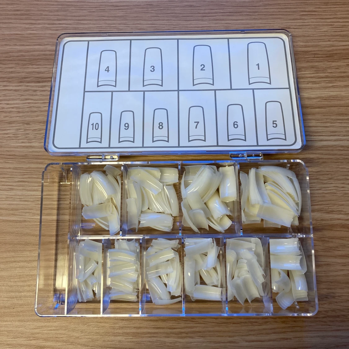 Tippar för gelenaglar