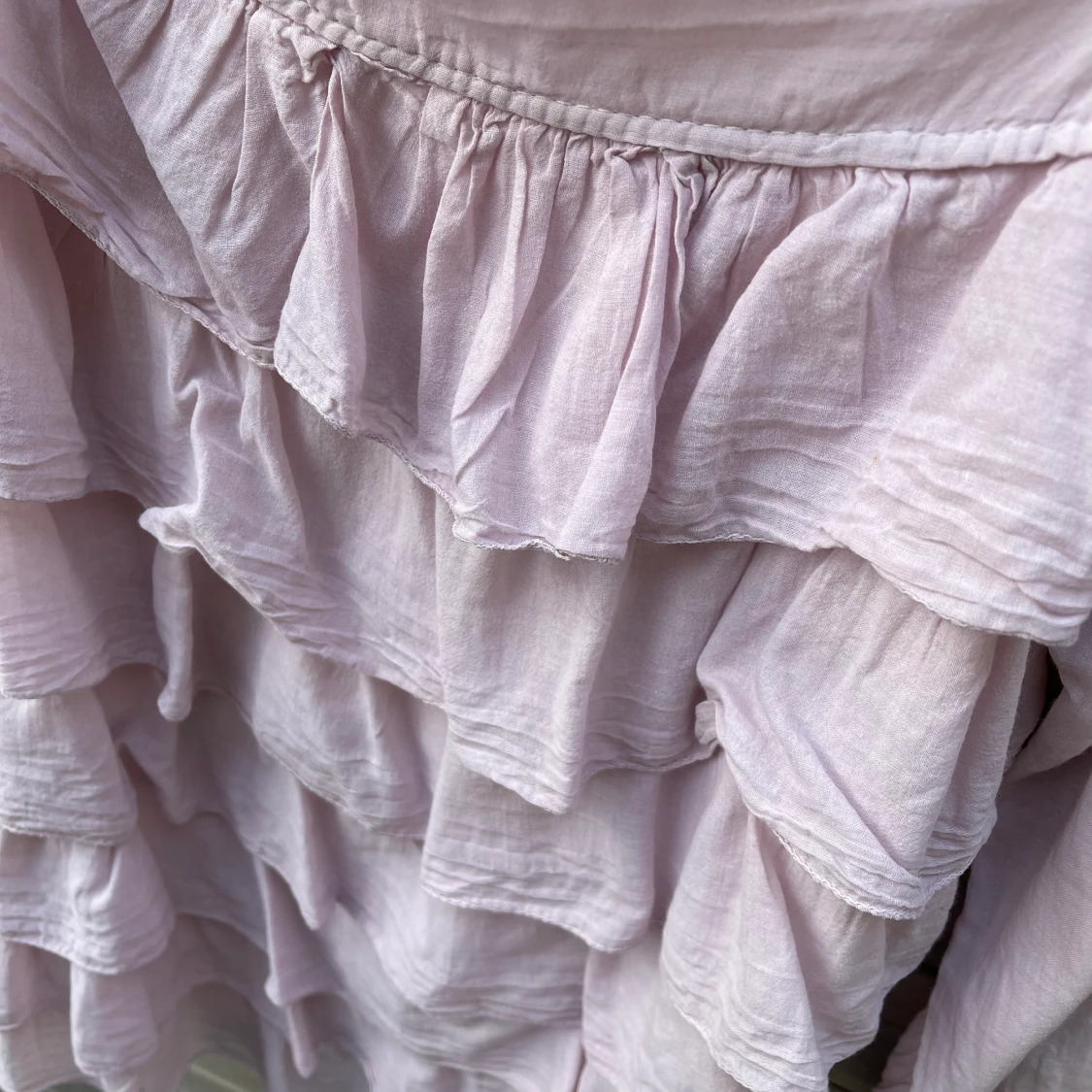 Gammeldagsrosa blus  - 90