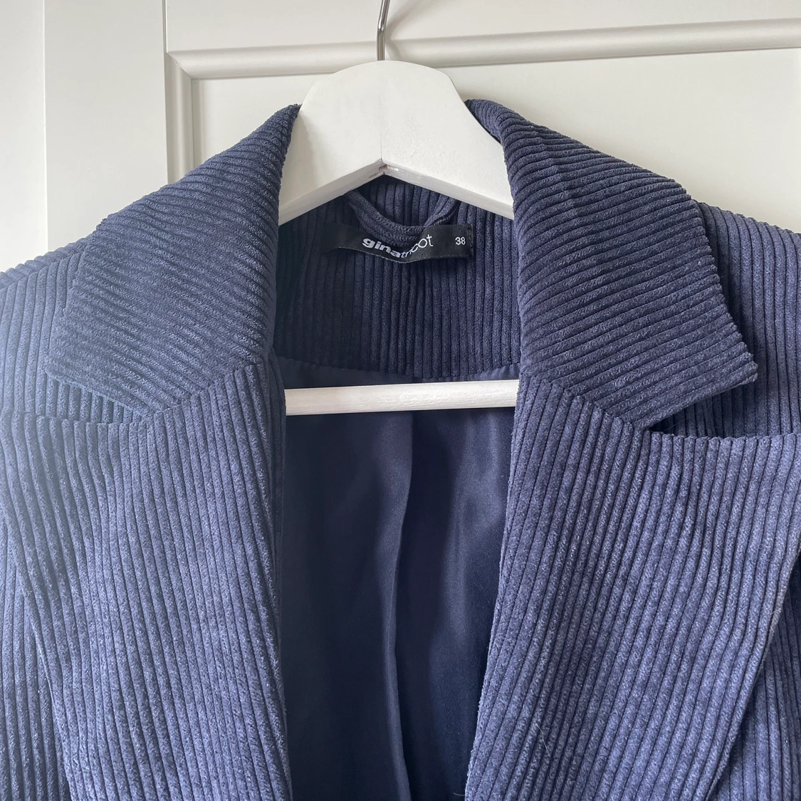 Mörkblå blazer - 90