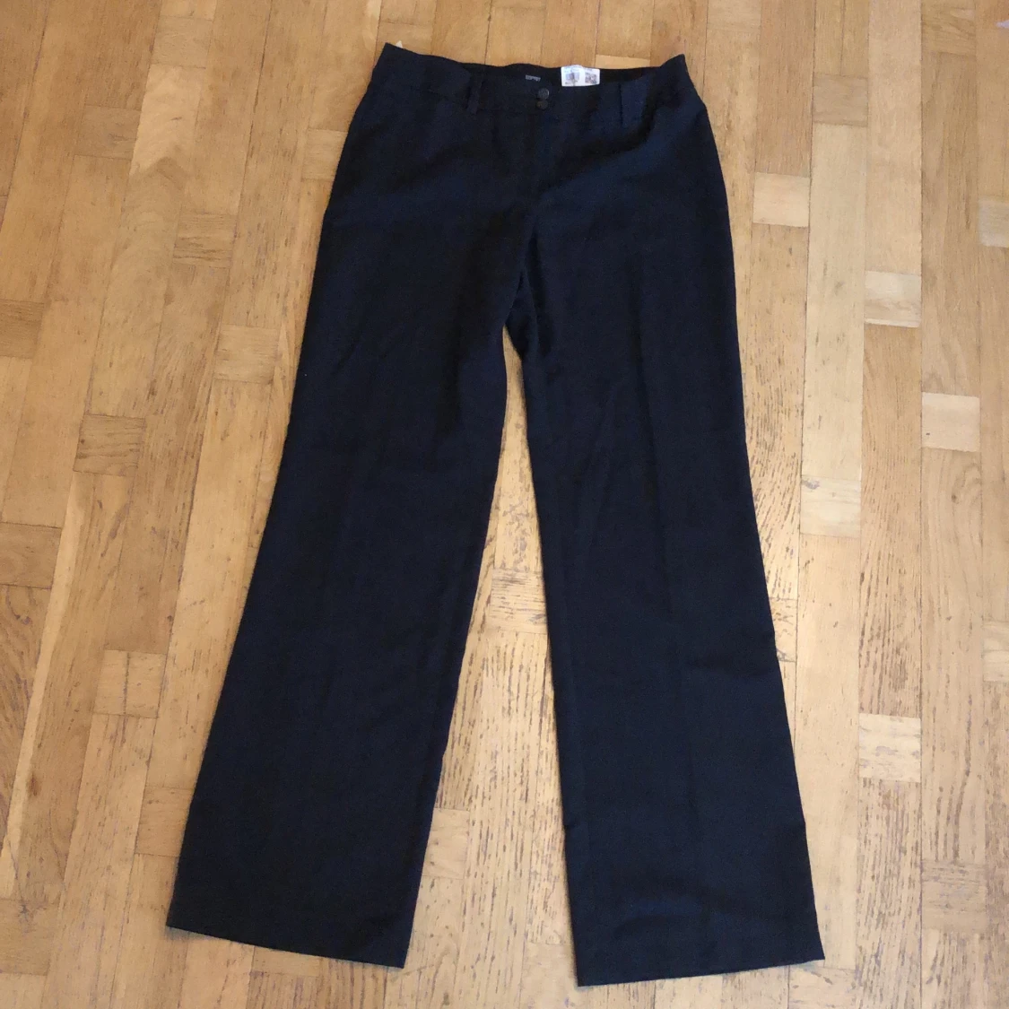 Lågmidjade raka kostymbyxor (esprit) - 91