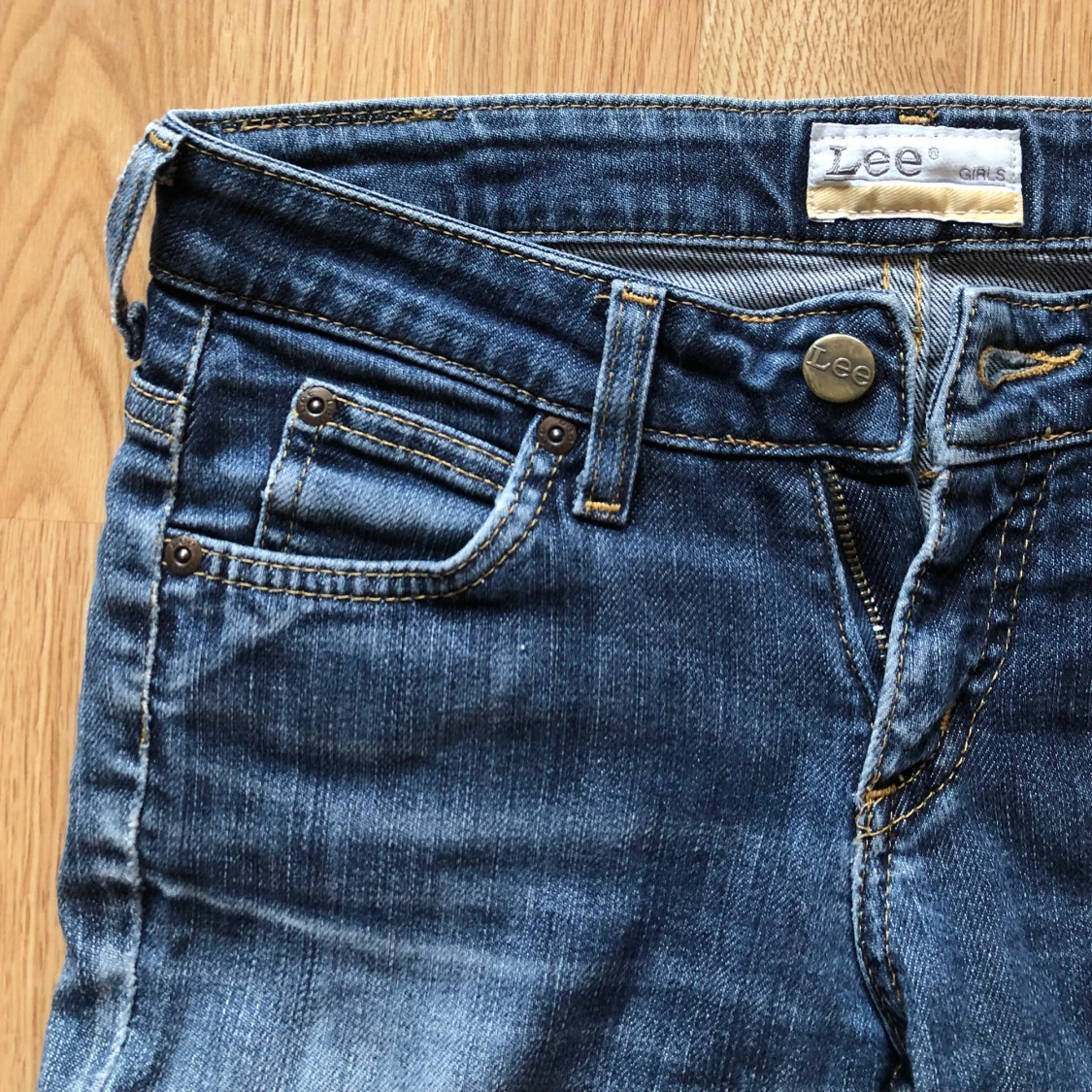 Lågmidjade Lee jeans