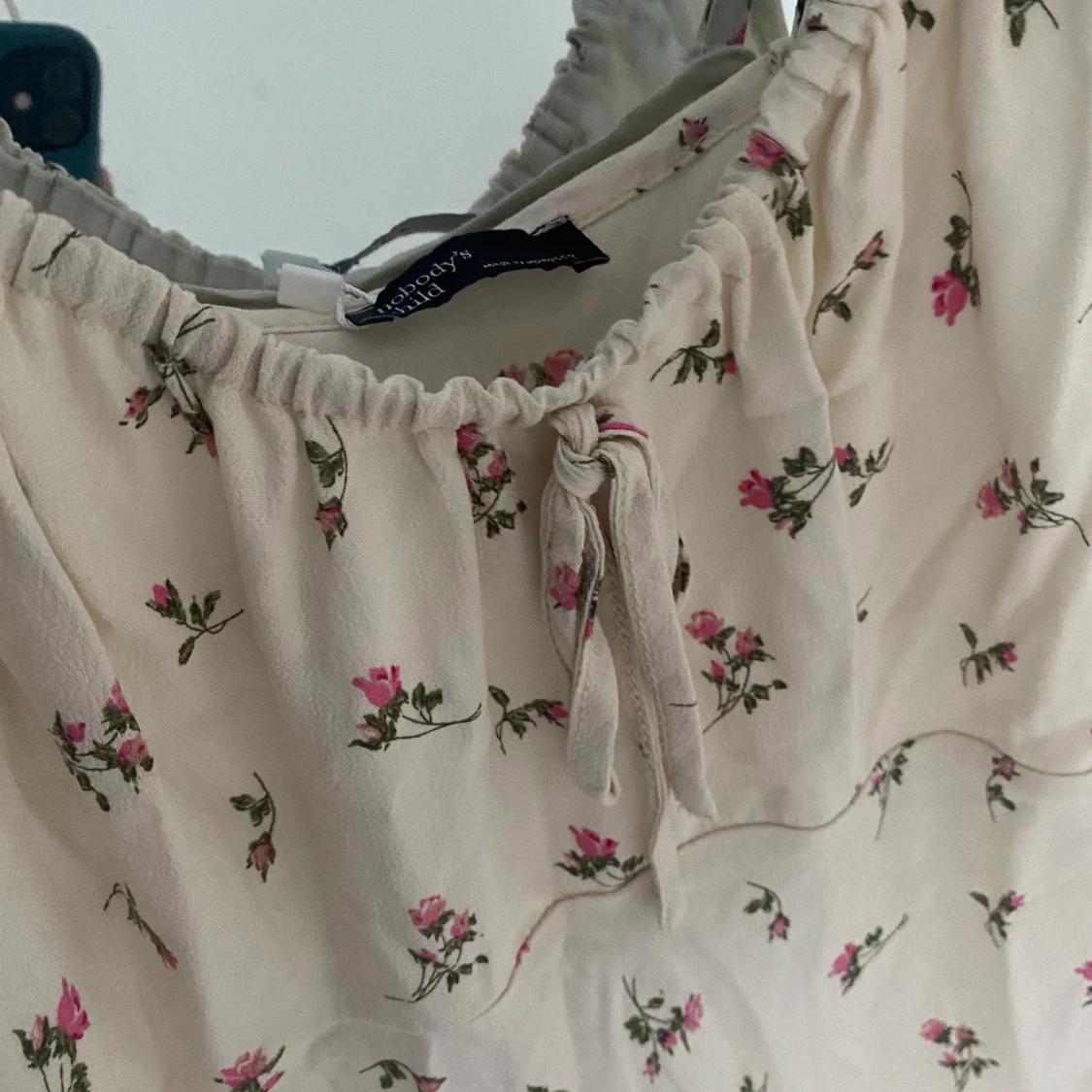 Blommig klänning  - 91