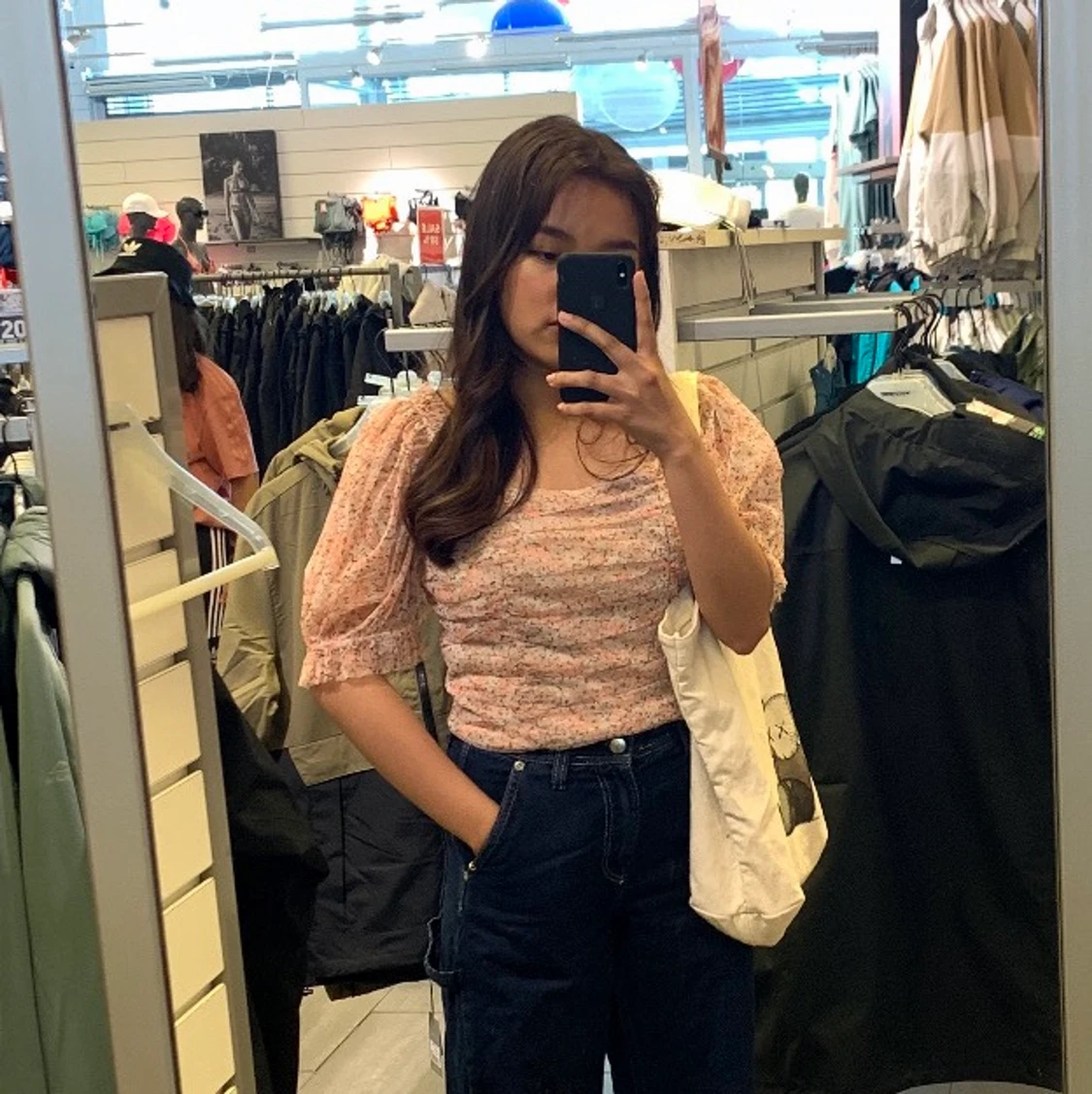 H&M pink blouse size EUR 40