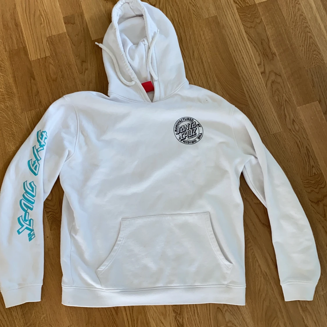 SANTA Cruz hoodie vit - 90
