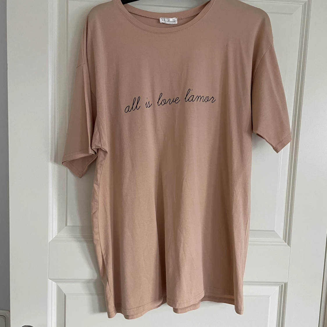 T-shirt klänning lång t-shirt - 90