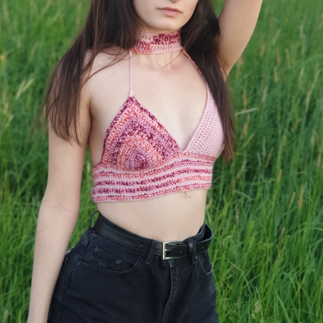 Virkad croptop 