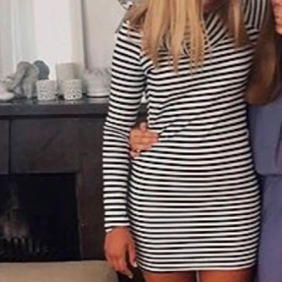 Randig klänning - 91