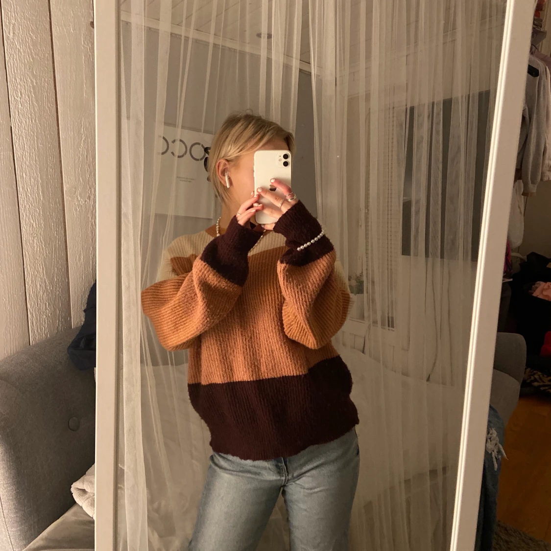 Stickad tröja  - 90