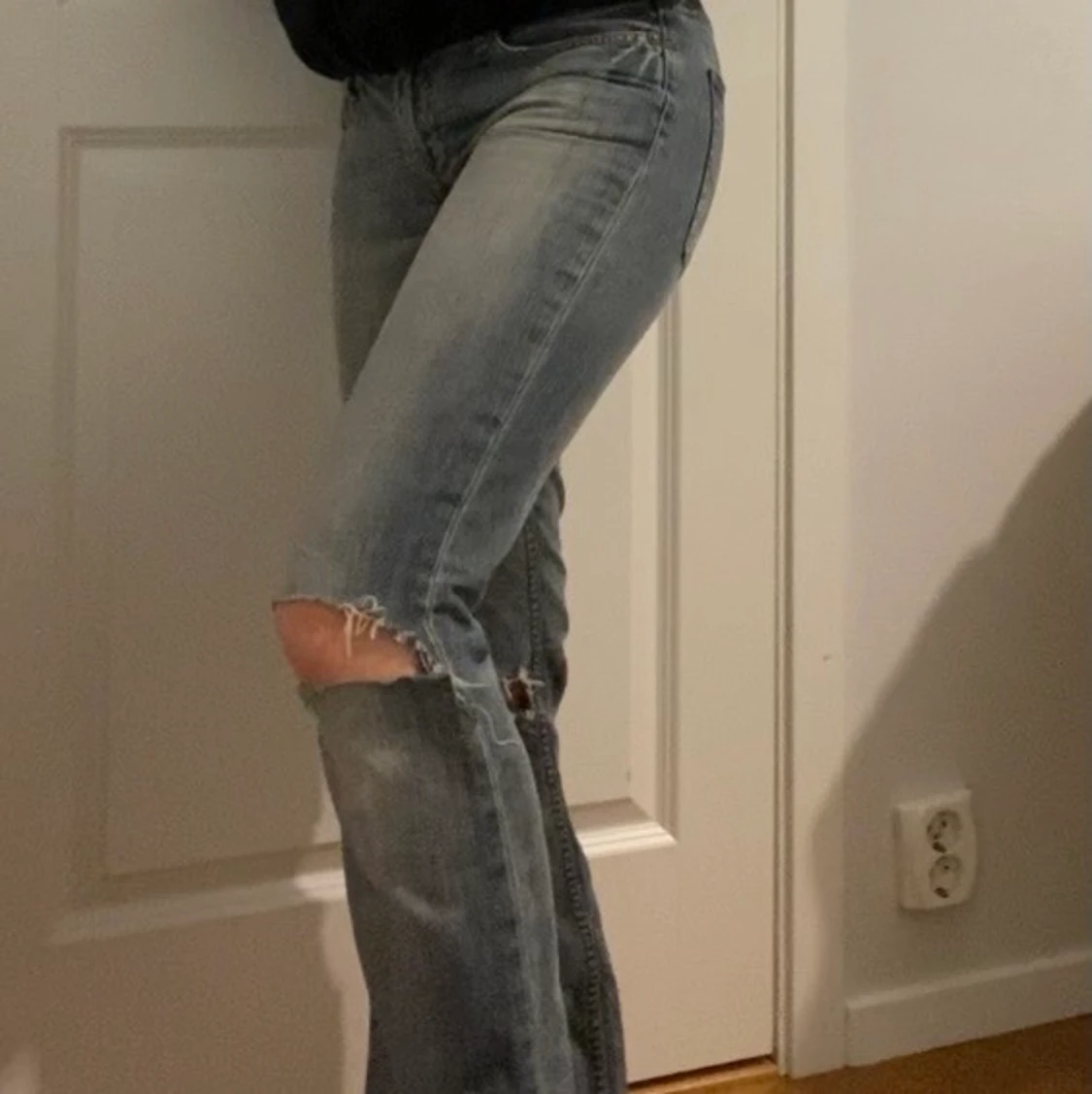 Assnygga trendiga jeans! Lågmidjade - 90