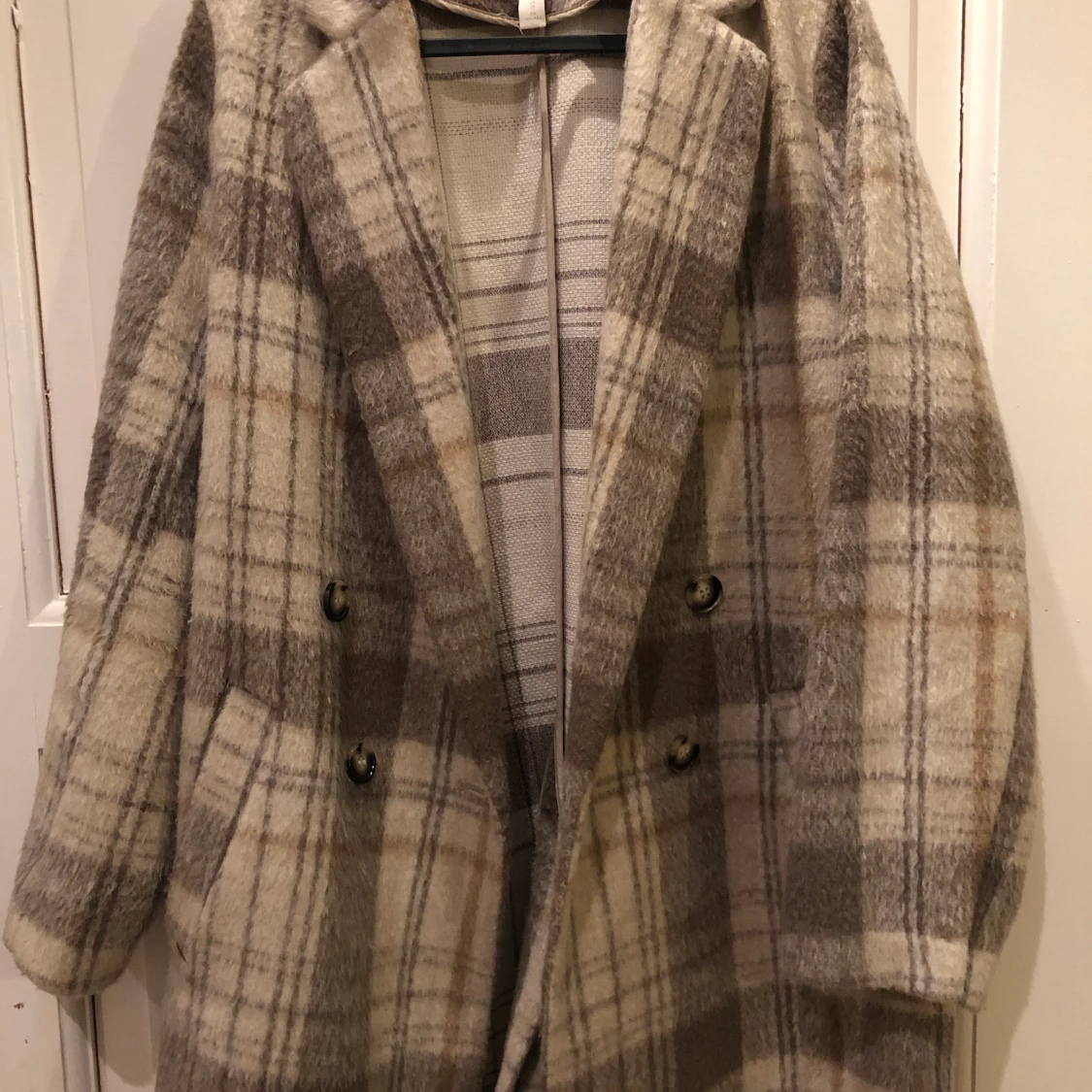 Rutig kappa storlek 38 HM