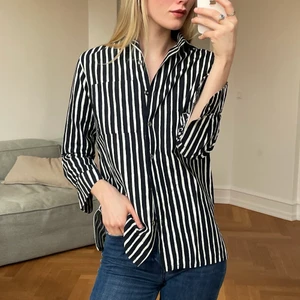 Marimekko skjorte med metalknapper - Marimekko skjorte smal 