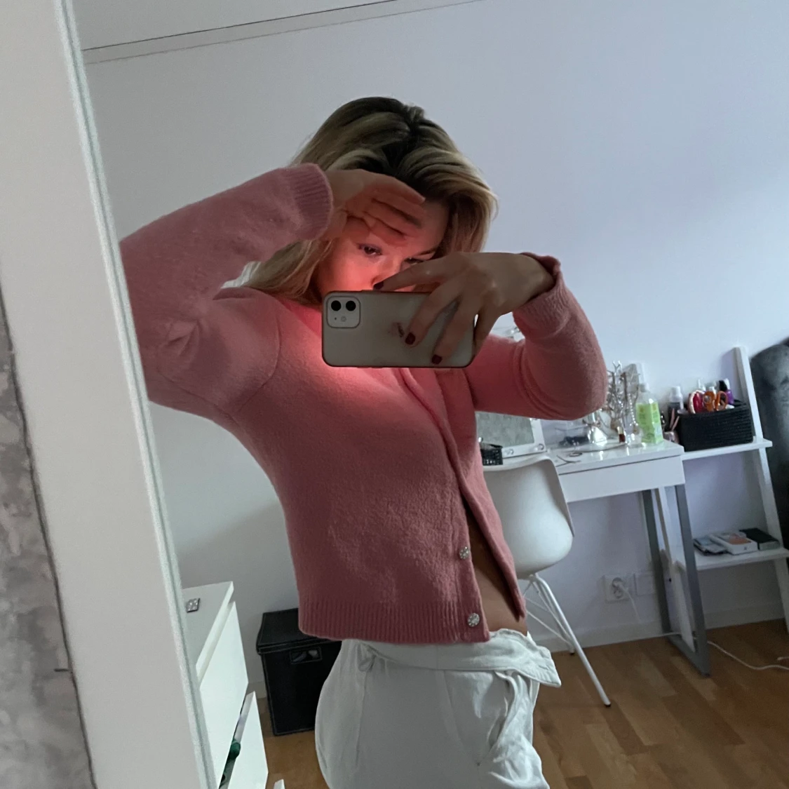 Rosa kofta från zara - 91