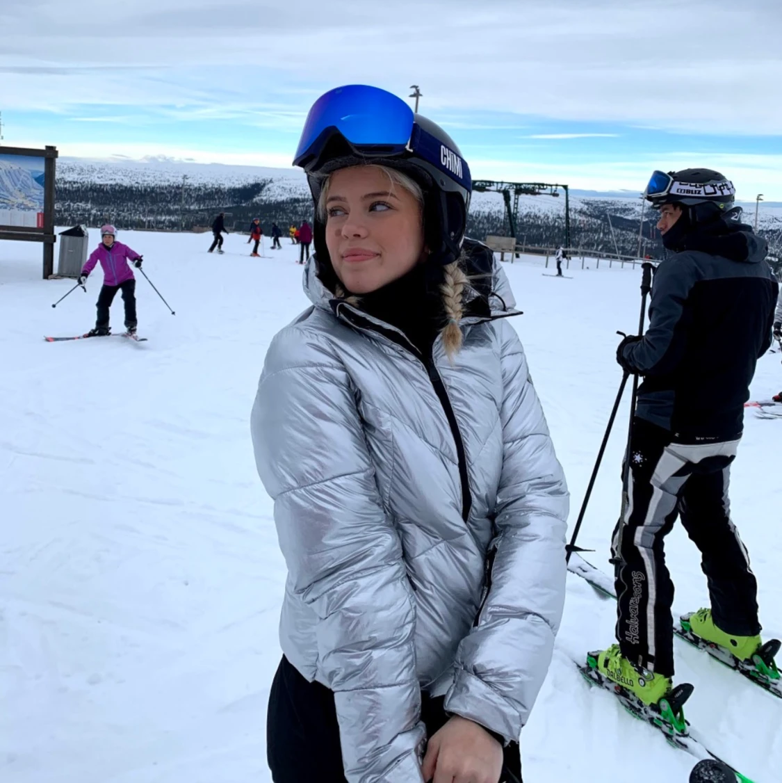 Mckinley silvrig skidjacka - 90