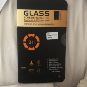 Skärmskydd Iphone 12 pro max - 2 pack skärmskydd för 12 pro max i glas
