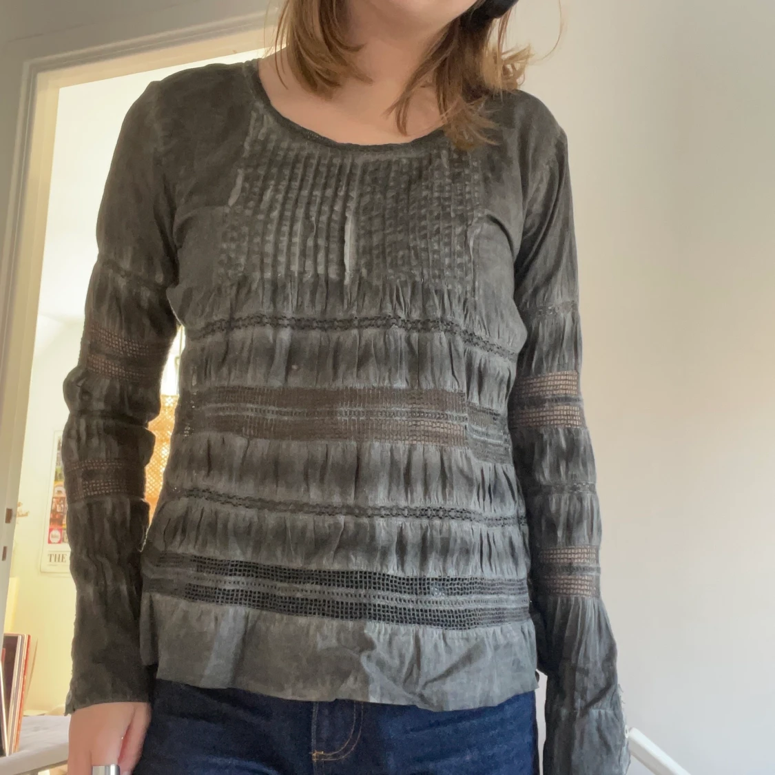 Tie-dye blus🖤🤍 - 91