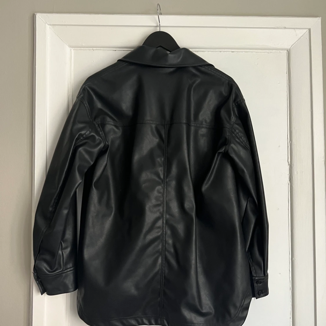 Fakeläder jacka  - 90