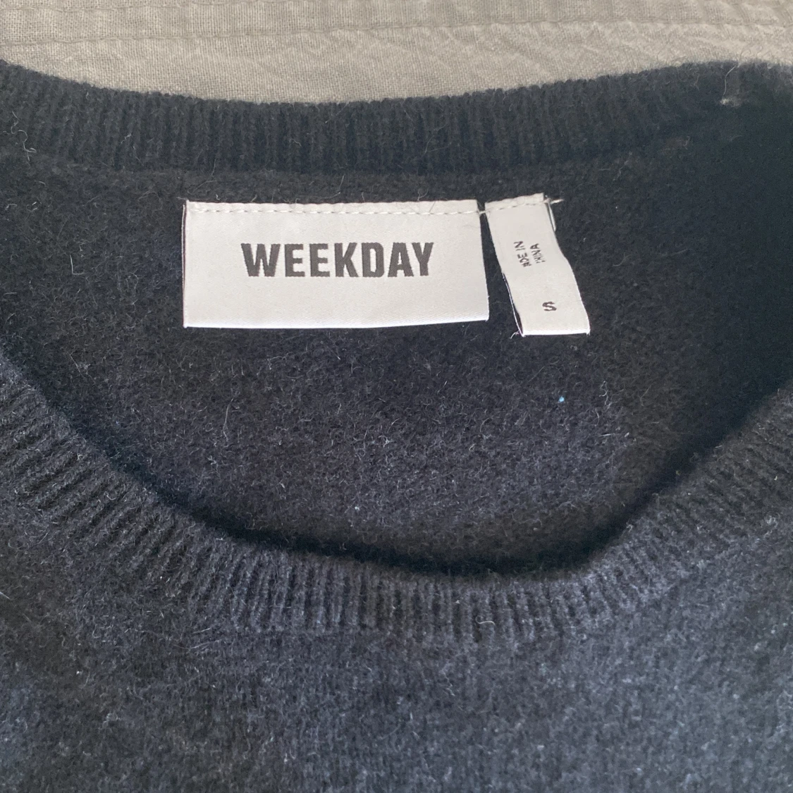 snygg stickad väst/topp - 90