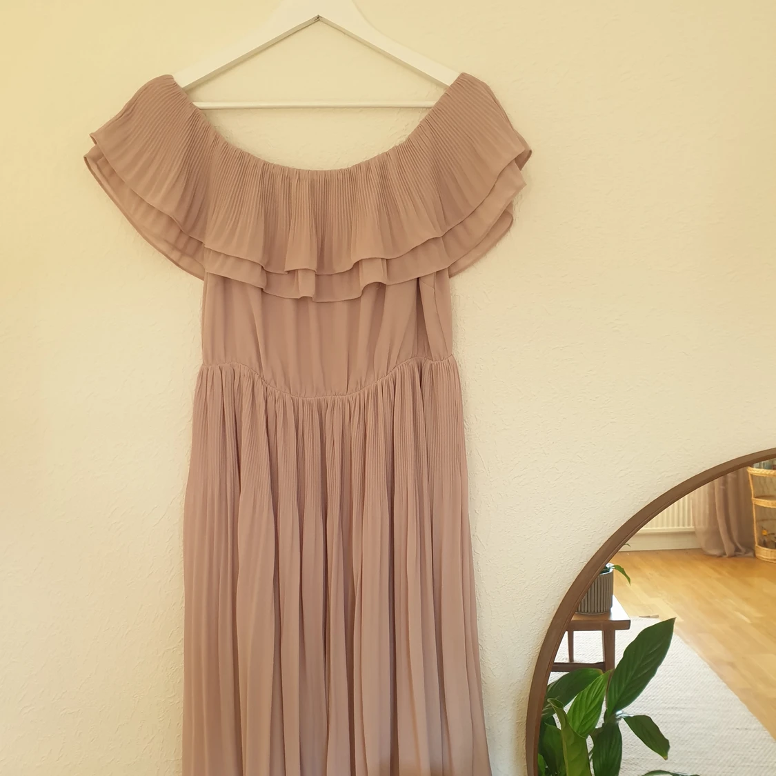 Rosa klänning, stl 40