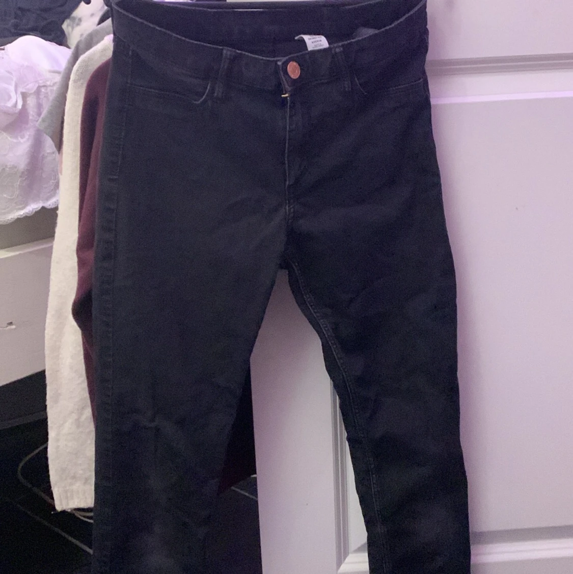 Svarta jeans 