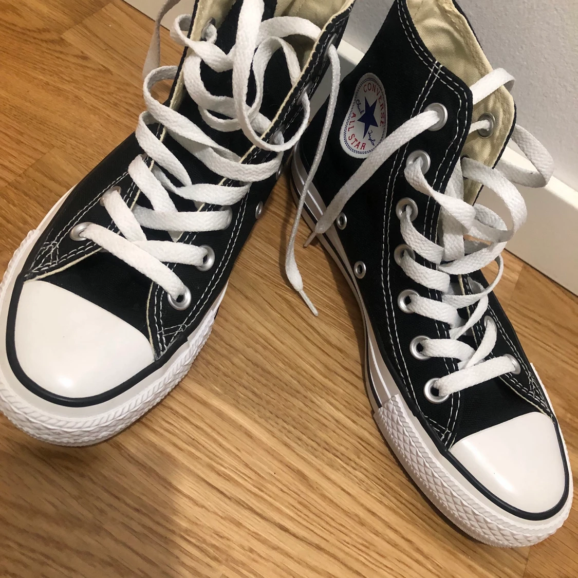 Svarta Converse - 91