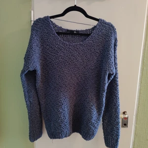 Lager157 blå stickad tjocktröja - Varm och mjuk, blå tröja från lager157